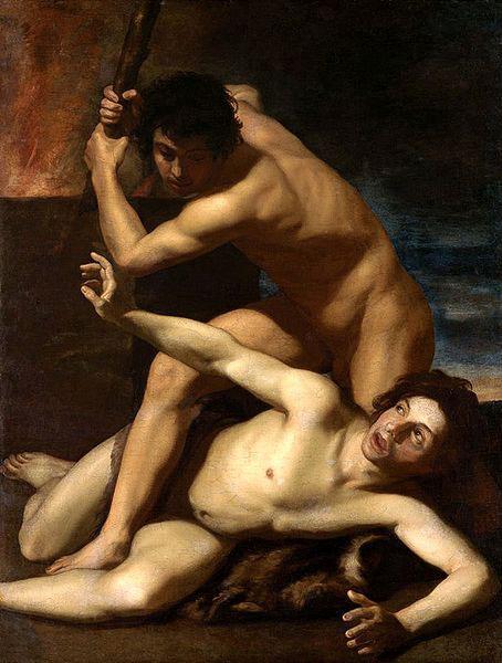 Bartolomeo Manfredi Cain Kills Abel, oil painting image